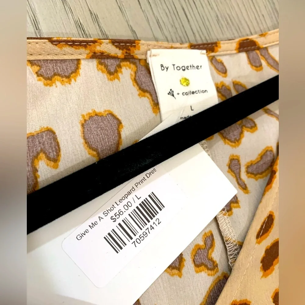 NWT Animal Print Dress/Tunic